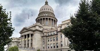 State legislature building in Boise Idaho