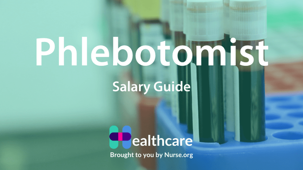 Phlebotomist salary by state | 2024